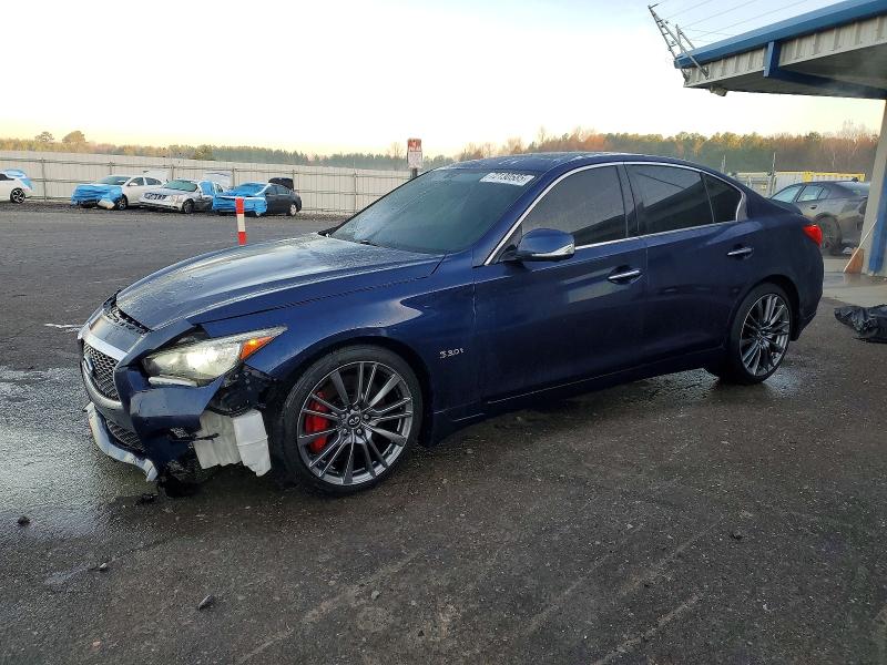 Photo 1 from auction – 2017 INFINITI Q50 RED SP with VIN JN1FV7AP5HM851282