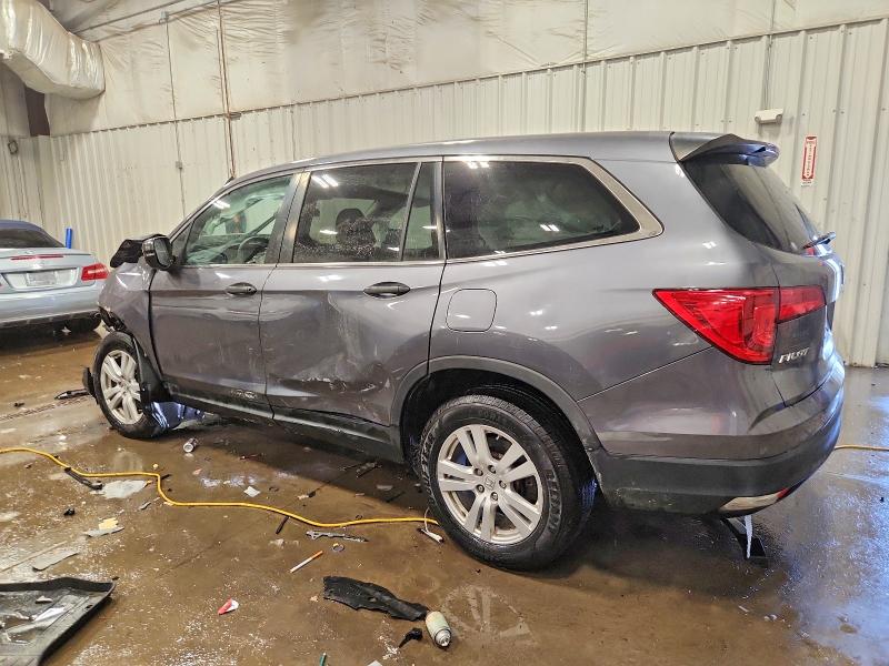 Photo 2 from auction – 2016 HONDA PILOT LX with VIN 5FNYF6H13GB101613