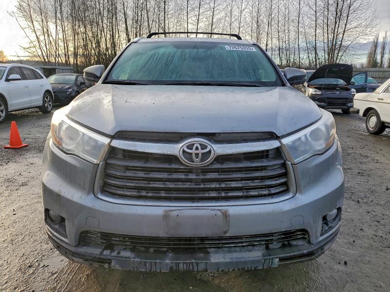 Photo 5 from auction – 2015 TOYOTA HIGHLANDER with VIN 5TDJKRFH8FS217513