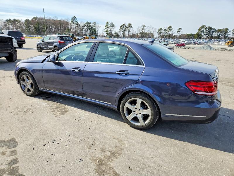 Photo 2 from auction – 2014 MERCEDES-BENZ E 250 BLUE with VIN WDDHF0EB2EB001440