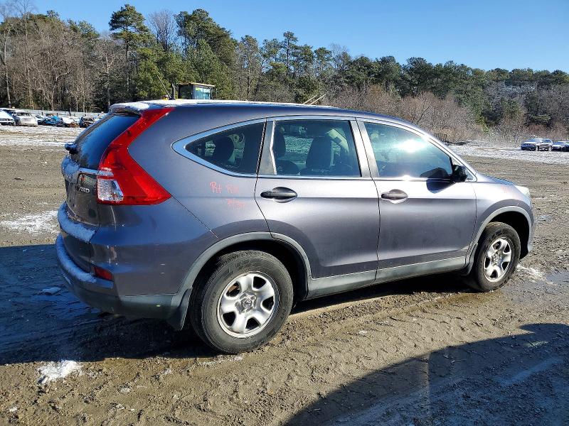Photo 3 from auction – 2016 HONDA CR-V LX with VIN 2HKRM4H30GH626730