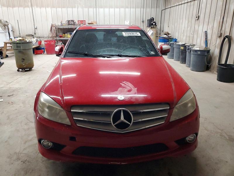 Photo 5 from auction – 2008 MERCEDES-BENZ C with VIN WDDGF81X68F100643