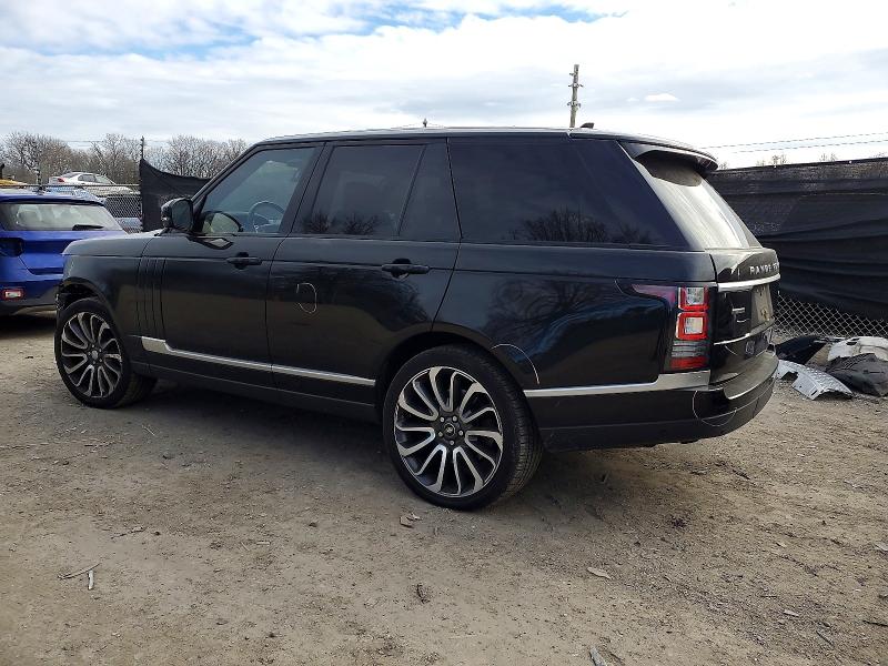 Photo 2 from auction – 2016 LAND ROVER RANGE ROVER with VIN SALGS2EF8GA288042