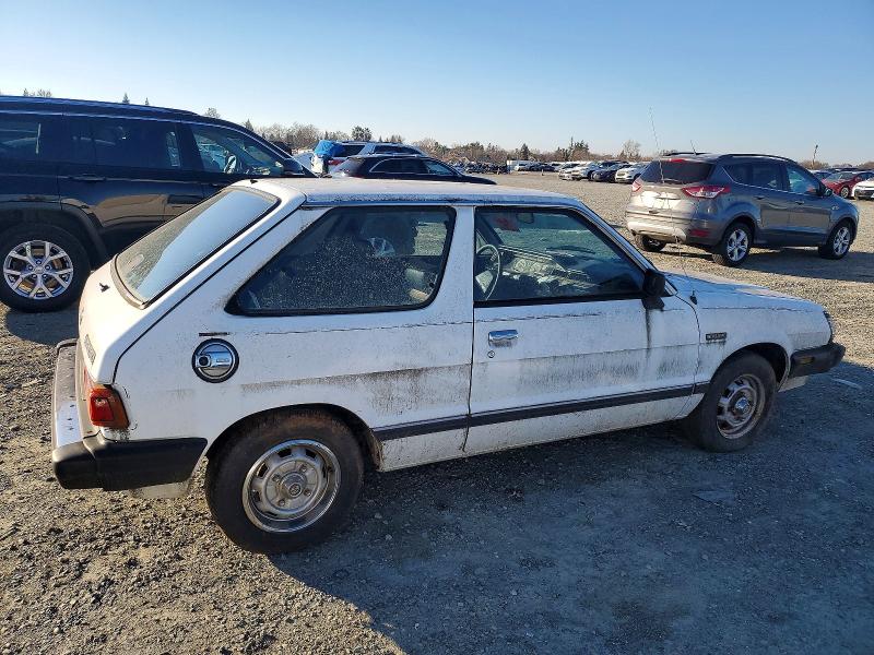 Photo 3 from auction – 1987 SUBARU GL with VIN JF1AF23B0HB100004