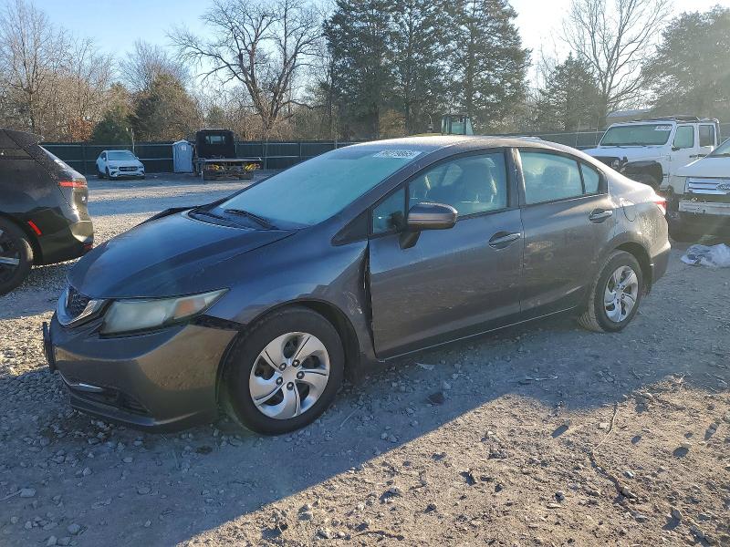 HONDA CIVIC LX 2014 with VIN 19XFB2F55EE005745 - Photo from auction