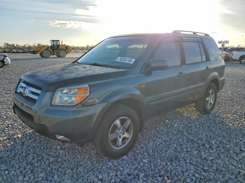 HONDA PILOT 2006 with VIN 5FNYF28456B025247 - Photo from auction