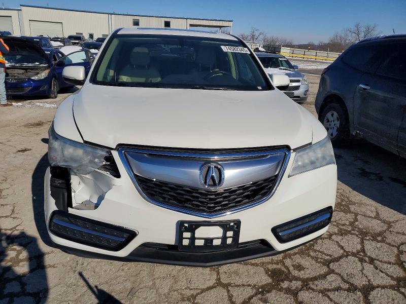 Photo 5 from auction – 2016 ACURA MDX with VIN 5FRYD4H28GB061725