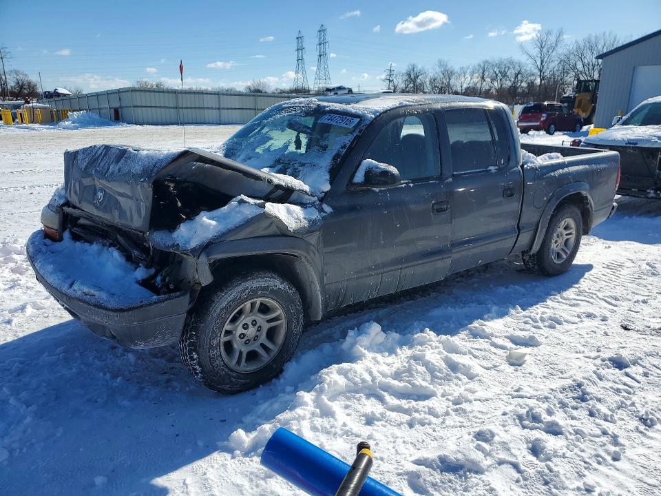DODGE DAKOTA QUA 2003 with VIN 1D7HL38X13S144474 - Photo from auction