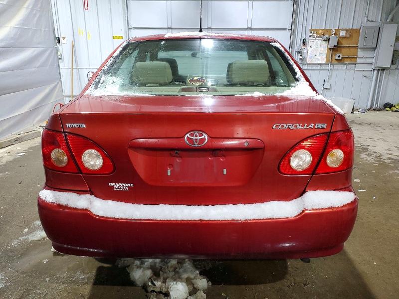Photo 6 from auction – 2006 TOYOTA COROLLA CE with VIN 2T1BR32EX6C650204