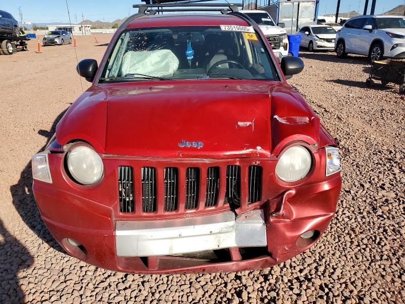 Photo 5 from auction – 2008 JEEP COMPASS with VIN 1J8FT57WX8D534905