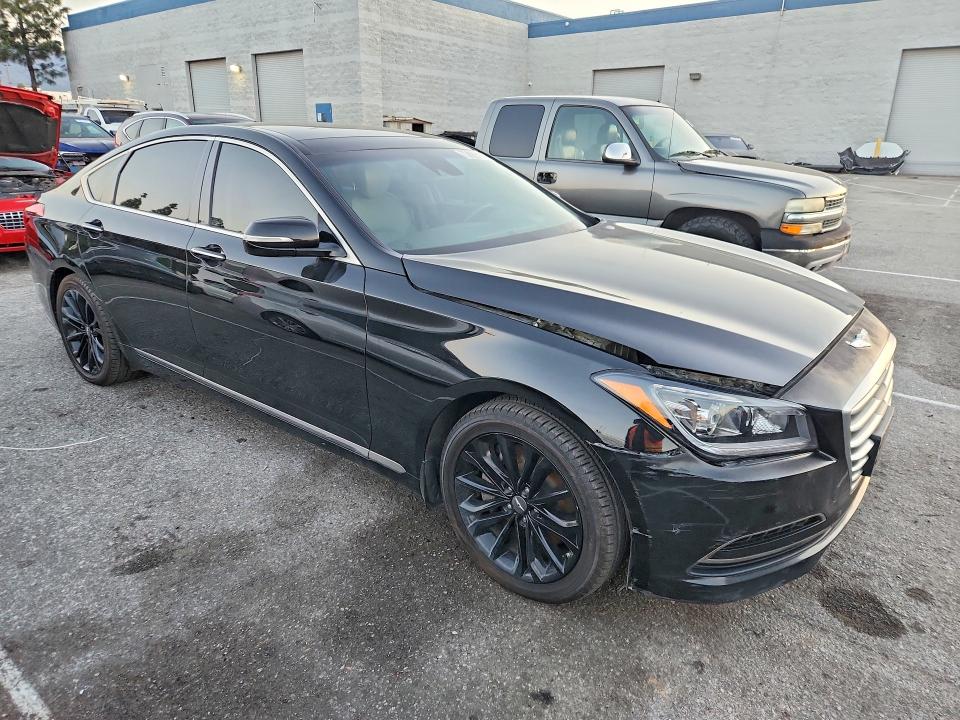 Photo 4 from auction – 2017 GENESIS G80 with VIN KMHGN4JE4HU172131