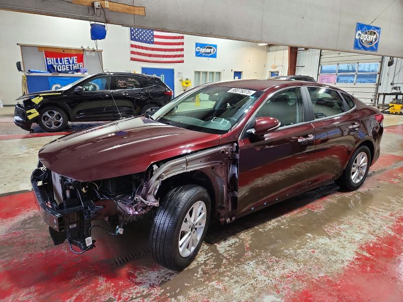 KIA OPTIMA LX 2018 with VIN 5XXGT4L37JG202059 - Photo from auction