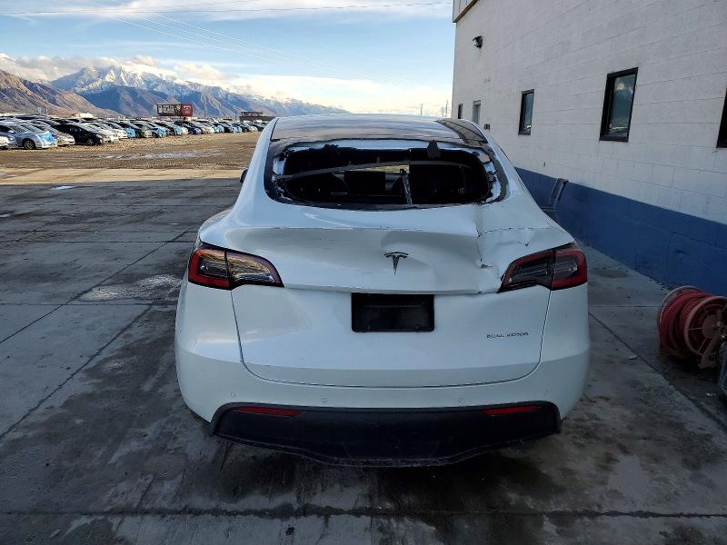 Photo 6 from auction – 2021 TESLA MODEL Y with VIN 5YJYGDEE3MF079830