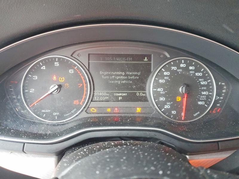 Photo 9 from auction – 2018 AUDI A4 with VIN WAUKMAF40JA087890