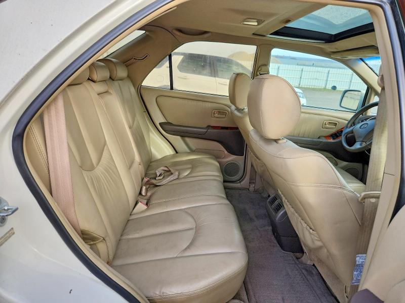 Photo 10 from auction – 2000 LEXUS RX 300 with VIN JT6HF10U1Y0118698