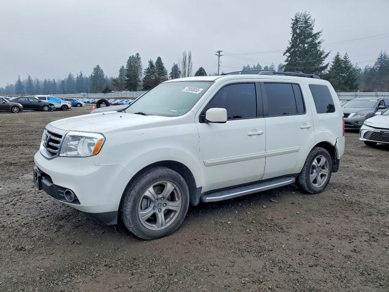 HONDA PILOT EXL 2014 with VIN 5FNYF4H56EB014437 - Photo from auction