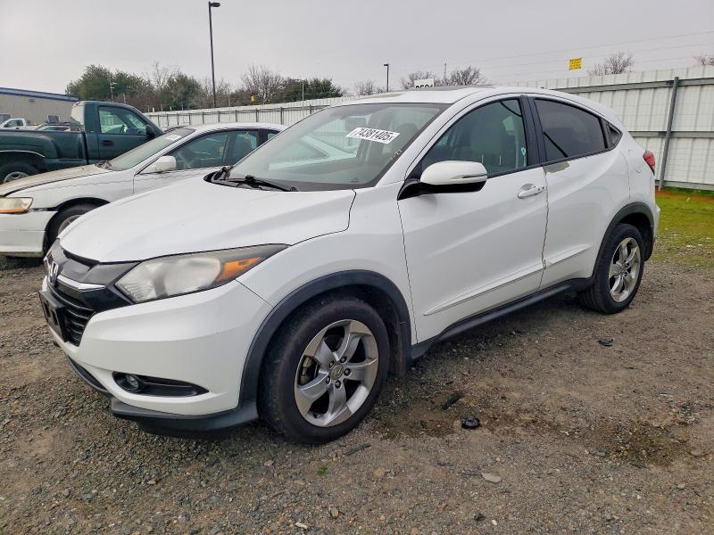 HONDA HR-V EX 2016 with VIN 3CZRU5H55GM725829 - Photo from auction