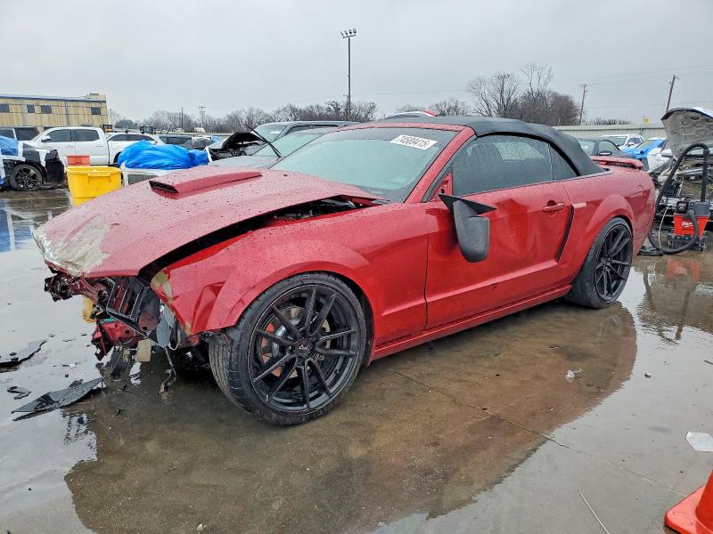 FORD MUSTANG 2008 with VIN 1ZVHT85H185107741 - Photo from auction