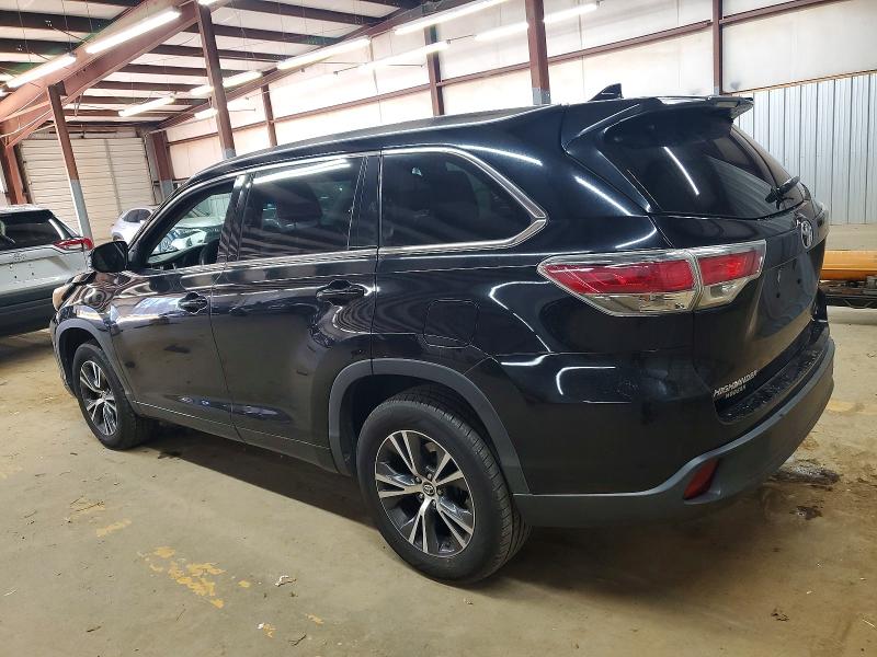 Photo 2 from auction – 2016 TOYOTA HIGHLANDER with VIN 5TDKKRFH4GS154691