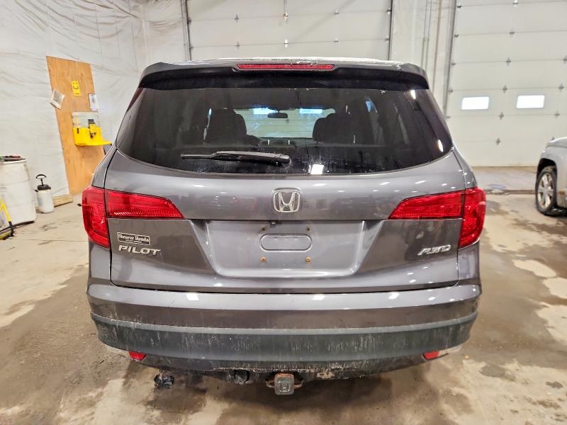 Photo 6 from auction – 2017 HONDA PILOT LX with VIN 5FNYF6H10HB007013