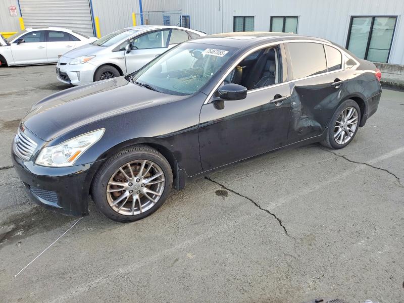 INFINITI G37 BASE 2009 with VIN JNKCV61EX9M306641 - Photo from auction