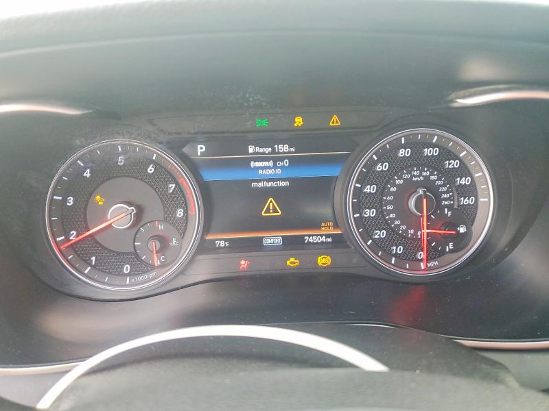 Photo 9 from auction – 2020 GENESIS G70 with VIN KMTG64LA7LU045878