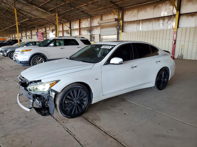 INFINITI Q50 2018 with VIN JN1EV7AR2JM611075 - Photo from auction