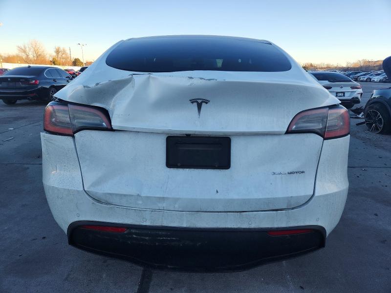 Photo 6 from auction – 2021 TESLA MODEL Y with VIN 5YJYGDEE9MF074907
