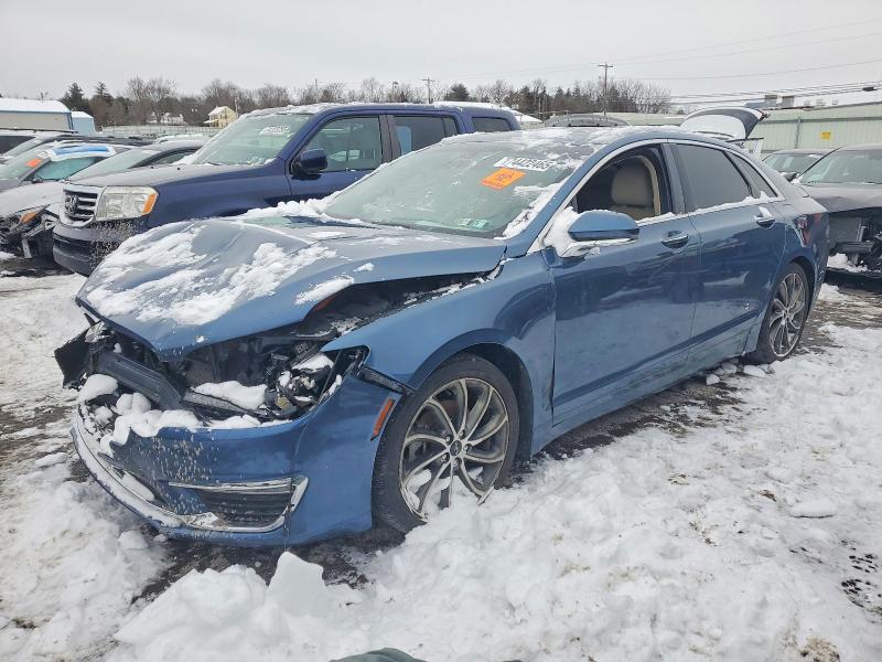 LINCOLN MKZ 2019 with VIN 3LN6L5LU3KR630736 - Photo from auction
