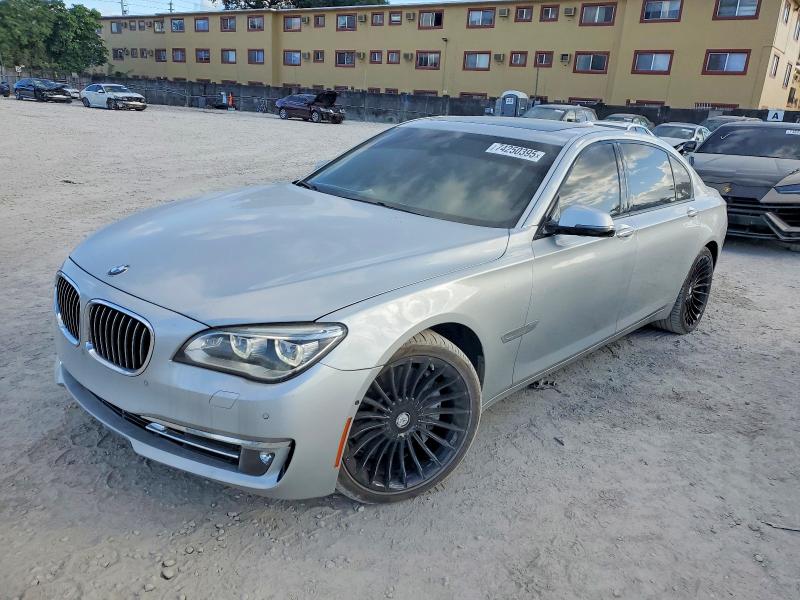 BMW 750 2015 with VIN WBAYF8C52FD654469 - Photo from auction