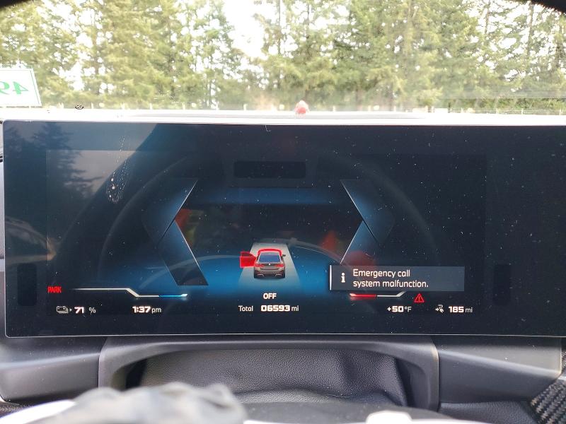 Photo 9 from auction – 2025 BMW I4 M50 with VIN WBY33HD0XSFV48745