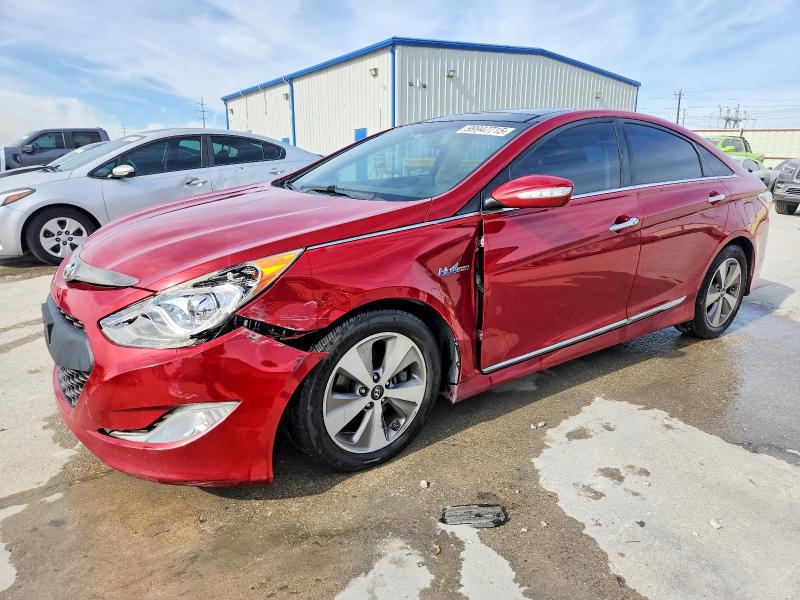 HYUNDAI SONATA HYB 2012 with VIN KMHEC4A41CA059770 - Photo from auction