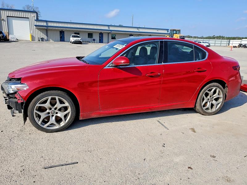 ALFA ROMEO GIULIA TI 2019 with VIN ZARFANBN8K7622195 - Photo from auction