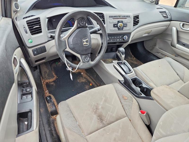 Photo 8 from auction – 2012 HONDA CIVIC LX with VIN 2HGFG3B50CH517476