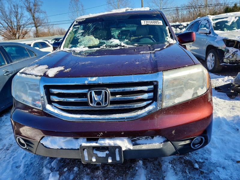 Photo 5 from auction – 2012 HONDA PILOT EXL with VIN 5FNYF4H57CB016548