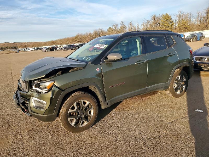JEEP COMPASS TR 2018 with VIN 3C4NJDDB3JT147567 - Photo from auction