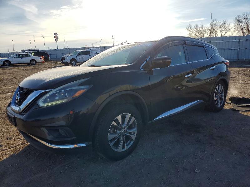 NISSAN MURANO S 2018 with VIN 5N1AZ2MG3JN150925 - Photo from auction