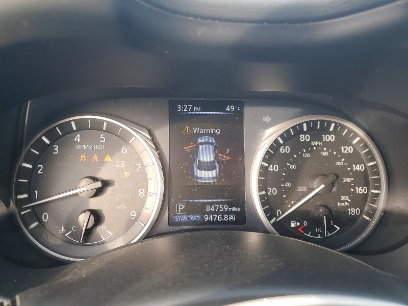 Photo 9 from auction – 2018 INFINITY Q50 with VIN JN1EV7AP7JM352145