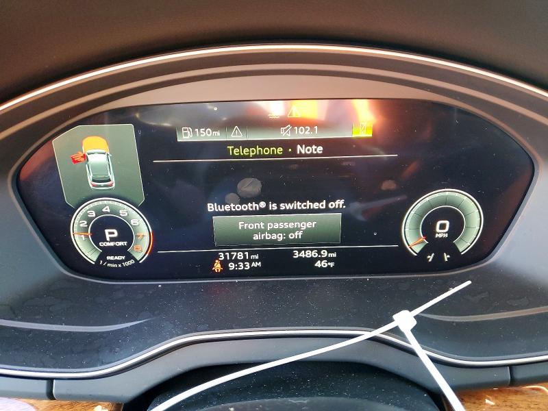 Photo 9 from auction – 2023 AUDI Q5 PREMIUM with VIN WA1EAAFY5P2018136
