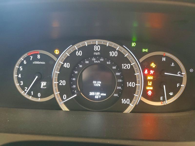 Photo 9 from auction – 2016 HONDA ACCORD EX with VIN 1HGCR2F07GA032830