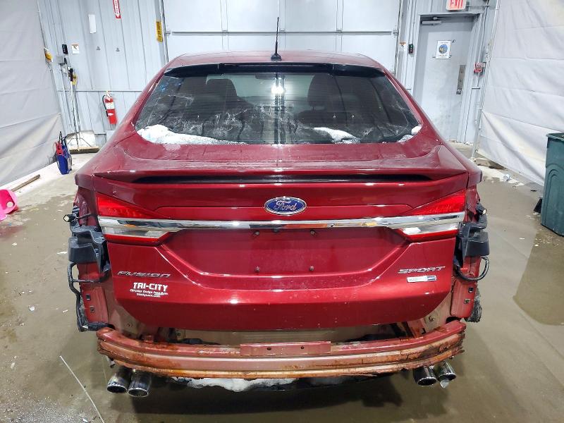 Photo 6 from auction – 2017 FORD FUSION SPO with VIN 3FA6P0VP8HR239731