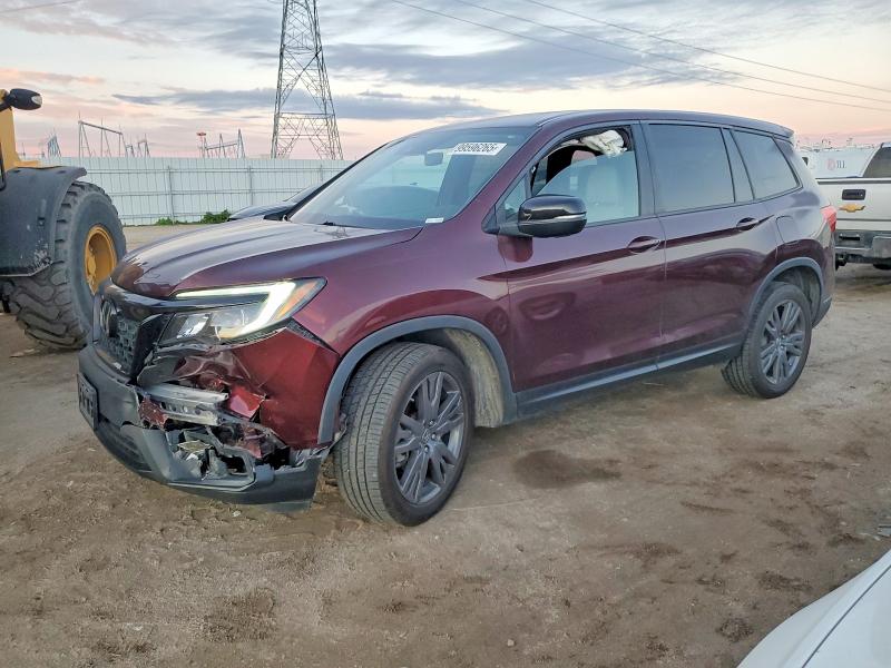 Photo 1 from auction – 2021 HONDA PASSPORT with VIN 5FNYF8H53MB003398