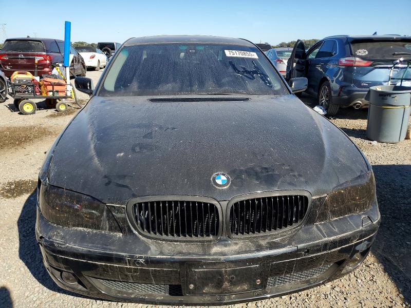 Photo 5 from auction – 2007 BMW 750 with VIN WBAHN835X7DT69863