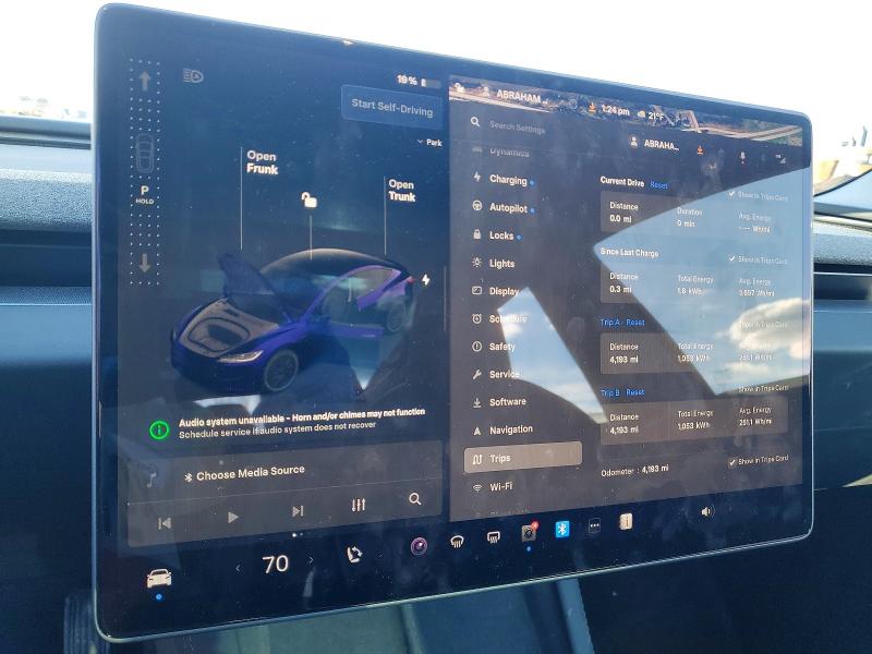 Photo 9 from auction – 2025 TESLA MODEL 3 with VIN 5YJ3E1EA7SF119870