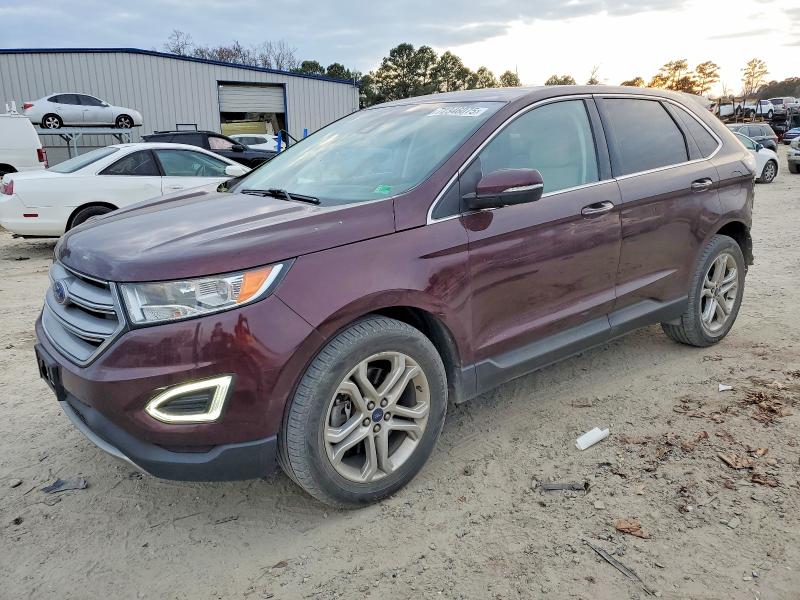FORD EDGE TITAN 2018 with VIN 2FMPK4K93JBC26220 - Photo from auction