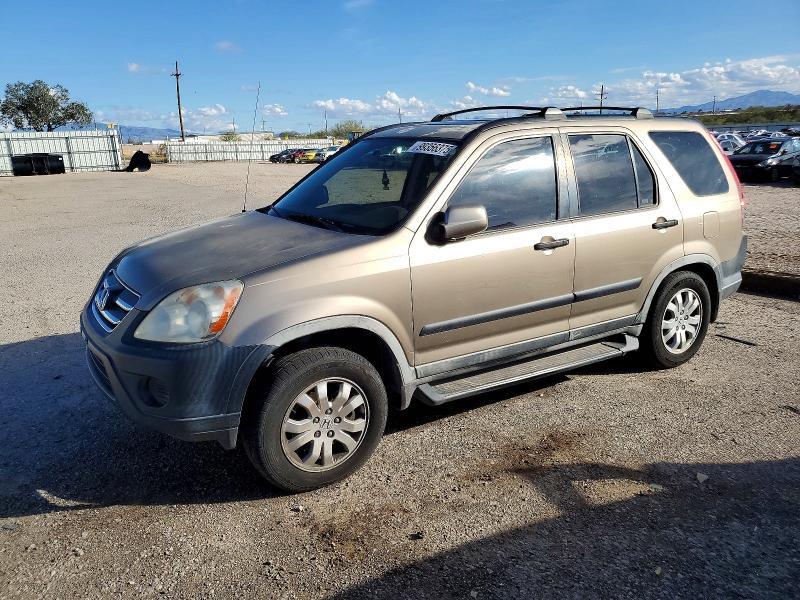HONDA CR-V EX 2005 with VIN JHLRD78855C019988 - Photo from auction