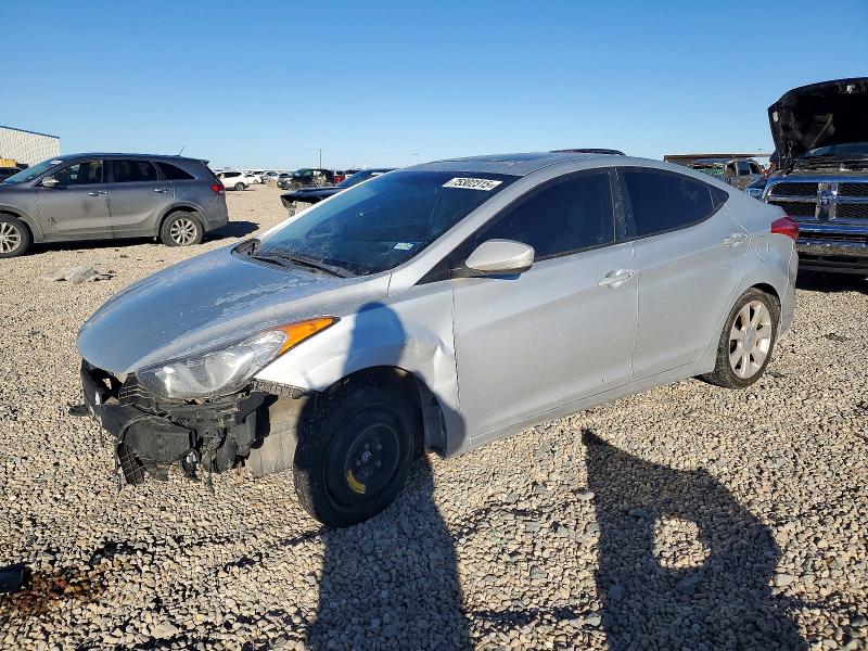 HYUNDAI ELANTRA GL 2011 with VIN KMHDH4AE7BU163229 - Photo from auction
