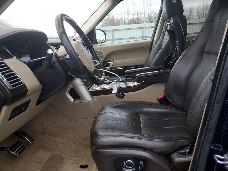 Photo 7 from auction – 2016 LAND ROVER RANGE ROVE with VIN SALGS2EF8GA250536