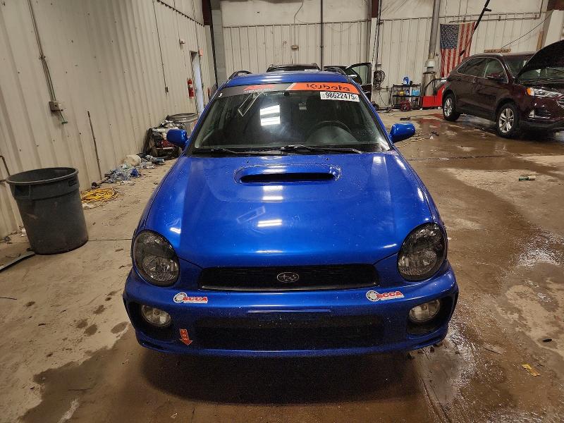 Photo 5 from auction – 2002 SUBARU IMPREZA WR with VIN JF1GG29602G818177