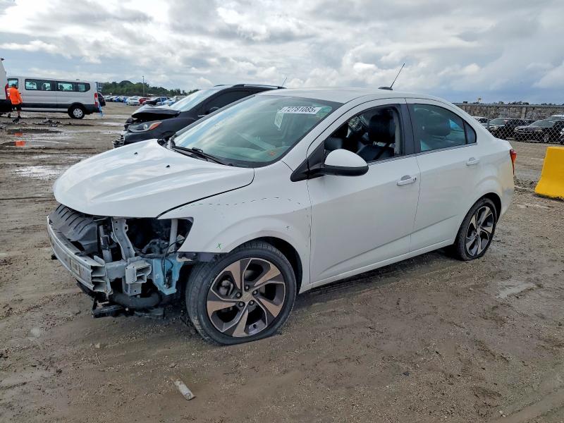 CHEVROLET SONIC PREM 2019 with VIN 1G1JF5SBXK4123422 - Photo from auction
